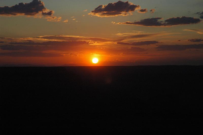 Sunset over South Rim.JPG
